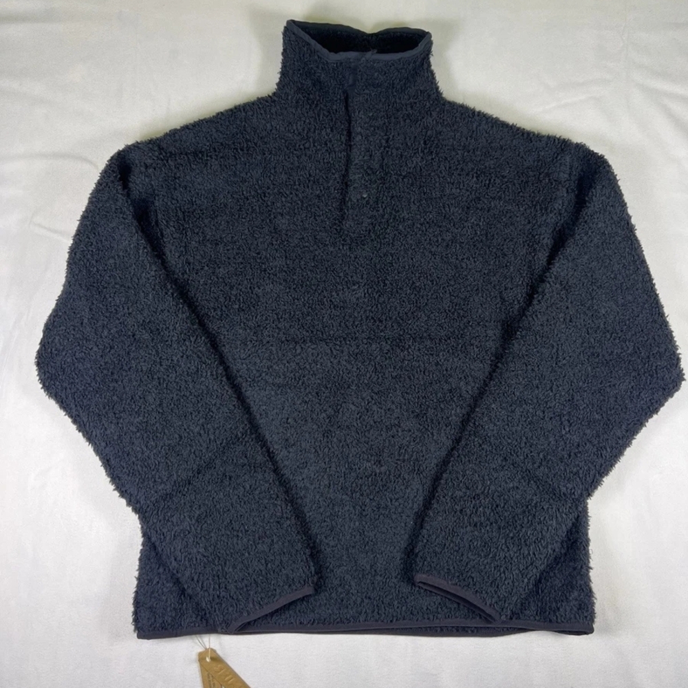 Men's Black Fleece Sweater
